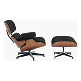 Poltrona Charles Eames C puff Couro Legitimo Escolha Cor