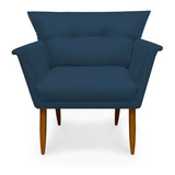 Poltrona Decorativa Anita Suede