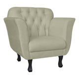 Poltrona Decorativa Dalia Suede