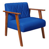 Poltrona Decorativa Madri Em Material Sintético