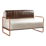 Poltrona Decorativa Milla Namoradeira Sofá 2 Assentos Luxo