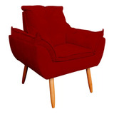Poltrona Decorativa Opala Tecido