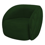 Poltrona Decorativa Passion Suede Aveludado Sl 947