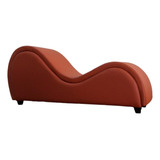 Poltrona Divã Tântrica Massagem Recamier Long Chaise Telha
