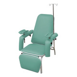 Poltrona Hospitalar Reclinável Coleta Suporte Soro Standard