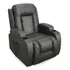 Poltrona Massageadora Importway Imp go2021460120211 Couro Sintético Com Aquecimento Reclinável Cor Preto 110v 220v