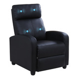 Poltrona Massagem Sofa Reclinavel Eletrica Bivolt Relaxmed Cor Preto 110v 220v
