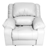 Poltrona Reclina Elétrica Massagem Magnum Pu Bc Gran Belo