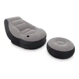 Poltrona Relax Espreguicadeira Pufe