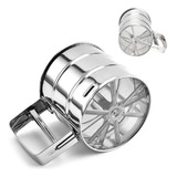 Polvilhador Tapioqueira Inox Com Peneira Tapioca Portatil