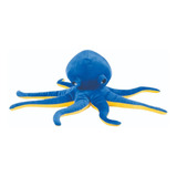 Polvo Marinho Pelucia Azul