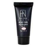 Polygel Alongamento Unha Led uv Fan Nails 30g Profissional Cor Nude Pink