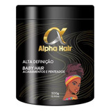Pomada Modeladora Alpha Hair Trança Nagô E Baby Hair 500g