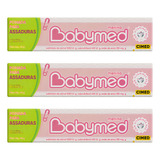 Pomada Para Assaduras Babymed 45g Rosa Com 3un