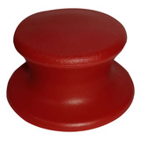 Pomel Baquelite Pegador Puxador Vermelho Tampa De Panela