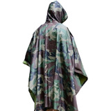 Poncho Camuflado Capa Chuva