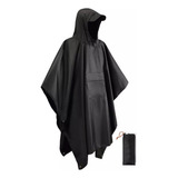 Poncho Chuva Com Capuz Capa Chuva Impermeável Poncho Militar