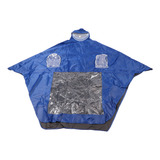 Poncho De Chuva De Bicicleta Capa De Chuva Elétrica Azul D