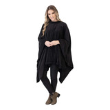 Poncho De Manta Soft Fleece Plush Quente Microfibra