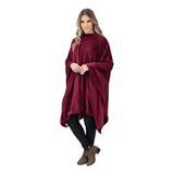 Poncho De Manta Soft Fleece Plush