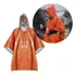 Poncho Térmico De Emergência Reutilizável Sobrevivência 