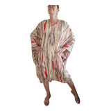Poncho Vestido Indiano Em
