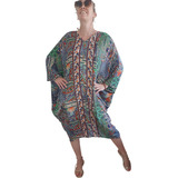 Poncho Vestido Indiano Plus