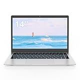 Ponkloie Laptop De 14,1 Polegadas, 8 Gb De Ram, Ddr4 256 Gb, Armazenamento Ssd, Processadores Celeron N4000, Tela Hd Windows 11 Para Estudantes Escolares, Negócios, Laptop Prata