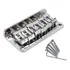 Ponte Fixa Vintage Para Guitarra Hardtail Cromada Dolphin Nf