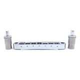 Ponte Guitarra 7 Corda Tune o matic Les Paul Cromada Dolphin