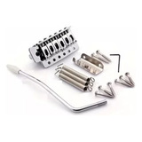 Ponte Para Stratocaster Tremolo Cromado Prata