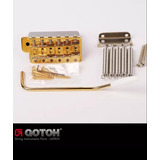 Ponte Tremolo 6 Gotoh Ge101t Dourada Guitarra Strato Fender