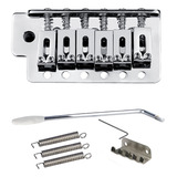Ponte Tremolo Completa Para Guitarra Stratocaster Cromada