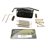 Ponte Tremolo Guitarra Dolphin Estilo Gotoh 2 Pivôs Preta