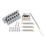 Ponte Tremolo Para Strato Cromada Guitarra Stratocaster