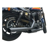 Ponteira 3 Pol Black Harley Davidson