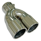 Ponteira 3 Polegadas Dupla Aço Inox 304 Encaixe 2 5 Pol