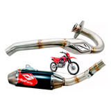 Ponteira Curva De Escape Belparts Bhp Crf 250f Curto