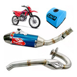 Ponteira Curva De Escape Belparts Bhp Inox Crf250f