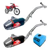 Ponteira Curva De Escape Crf 250f Belparts Short