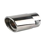 Ponteira De Escapamento Universal Em Aço Inox- Saída 7-62 Cm -3 Polegadas-