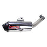 Ponteira De Escape Brc Cb 500 Ano 2011 2019 Slip on T6 Fiber