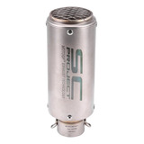 Ponteira De Escape Sc Project Tela Gp Inox 61mm