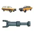 Ponteira E Luva Cardan (conjunto) Aço Ford Belina, Pampa/ Gm
