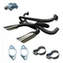 Ponteira Escapamento Aranhado Esportivo 4x2 Vw Fusca Buggy