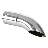 Ponteira Escapamento Caminhão Cromada 2 Polegada Curva 23cm