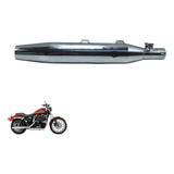 Ponteira Escape C Detalhes Harley 883 R Sportster 08 09