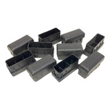 Ponteira Interna Para Pé De Cadeira Retangular 30x70mm 16un