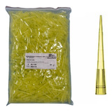 Ponteira Micropipeta 5 200 Ul Tipo Gilson Amarela 1000 Unids