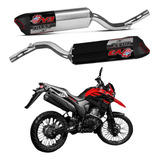Ponteira Modelo V3 Para Motos Xtz 250 Lander Ano 2007 A 2017